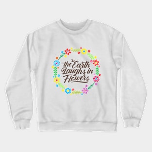 Beautiful Spring Flower Crewneck Sweatshirt